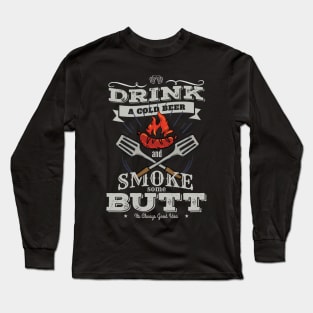 bbq and beer Long Sleeve T-Shirt